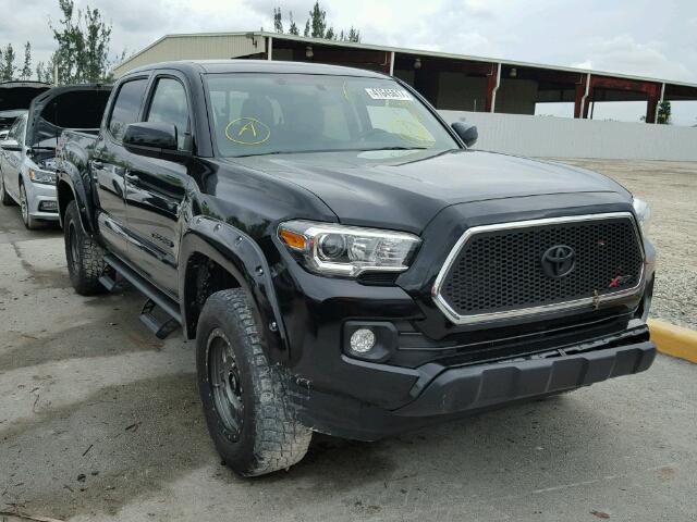 3TMAZ5CN3HM026440 - 2017 TOYOTA TACOMA DOU BLACK photo 1