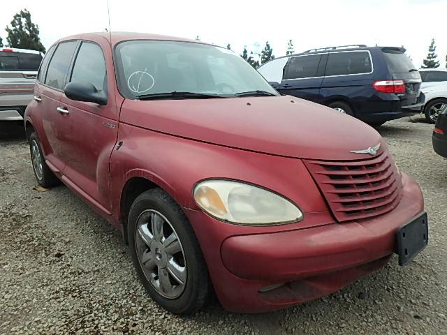 3C8FY68B33T598702 - 2003 CHRYSLER PT CRUISER RED photo 1