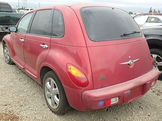 3C8FY68B33T598702 - 2003 CHRYSLER PT CRUISER RED photo 3