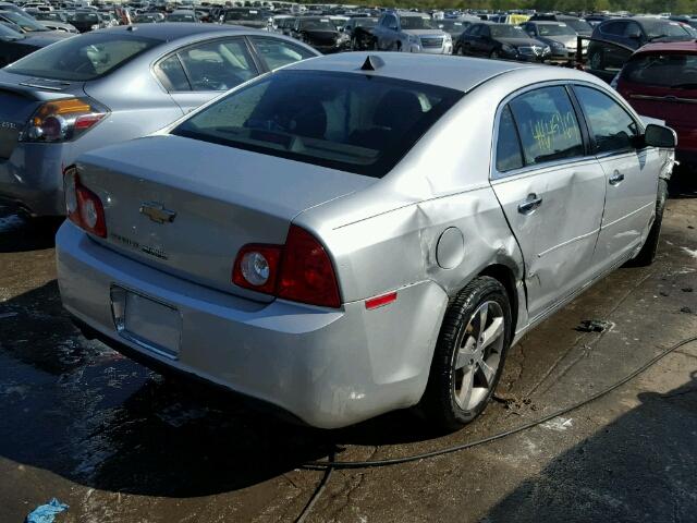 1G1ZD5E07CF357011 - 2012 CHEVROLET MALIBU 2LT SILVER photo 4