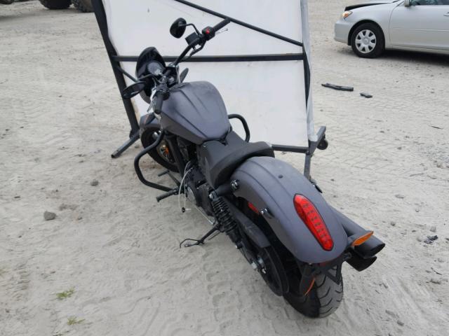 5VPFTB001H3003109 - 2017 VICTORY MOTORCYCLES OCTANE შავი ფოტო 3