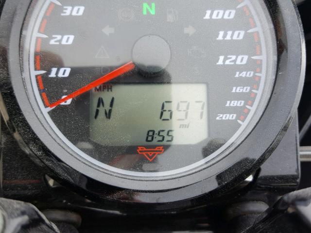 5VPFTB001H3003109 - 2017 VICTORY MOTORCYCLES OCTANE შავი ფოტო 8