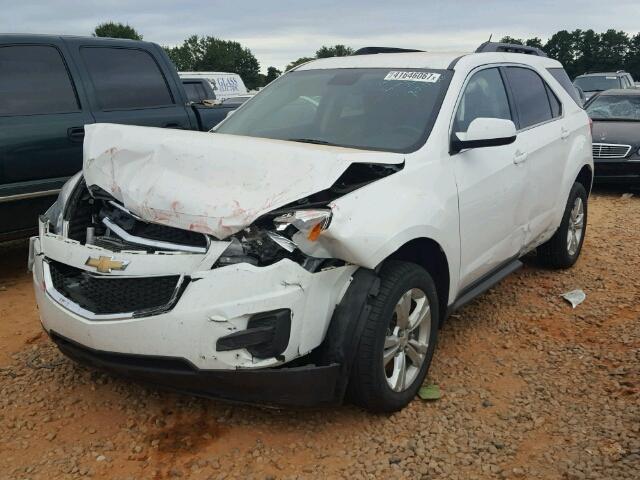 2GNALBEK1F6298387 - 2015 CHEVROLET EQUINOX WHITE photo 2