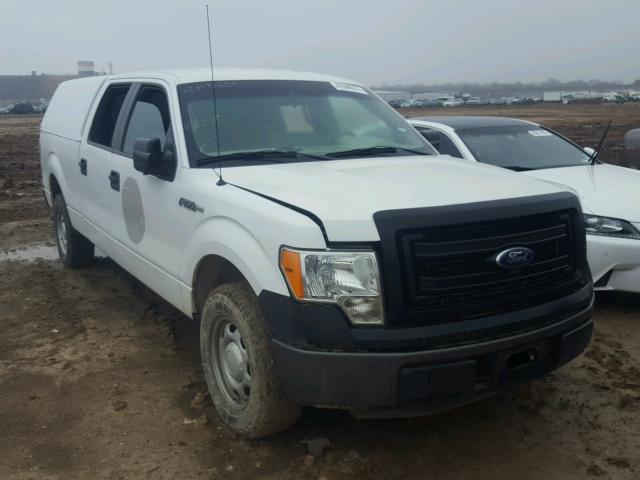 1FTFW1CF9EFA32688 - 2014 FORD F150 SUPER WHITE photo 1