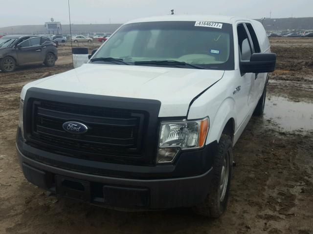 1FTFW1CF9EFA32688 - 2014 FORD F150 SUPER WHITE photo 2