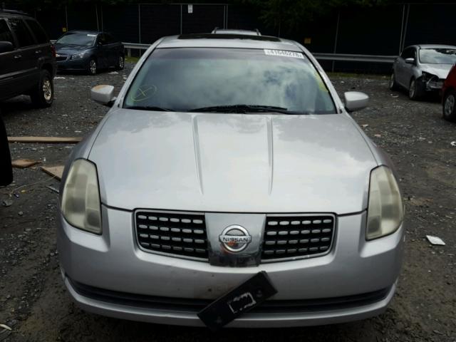 1N4BA41E15C806688 - 2005 NISSAN MAXIMA SE SILVER photo 9