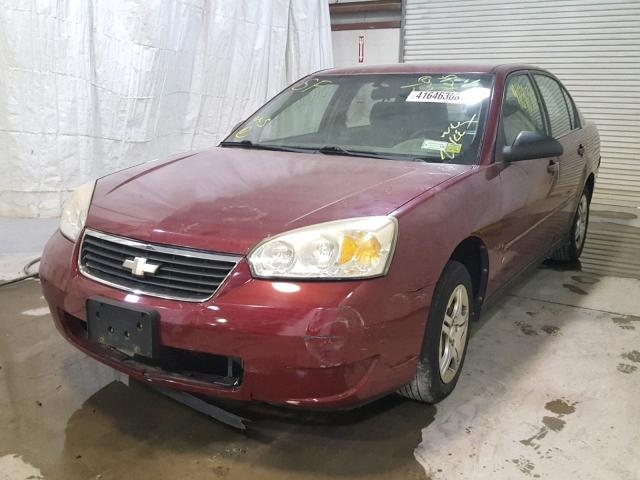 1G1ZS58F47F290380 - 2007 CHEVROLET MALIBU LS 红色 照片 2