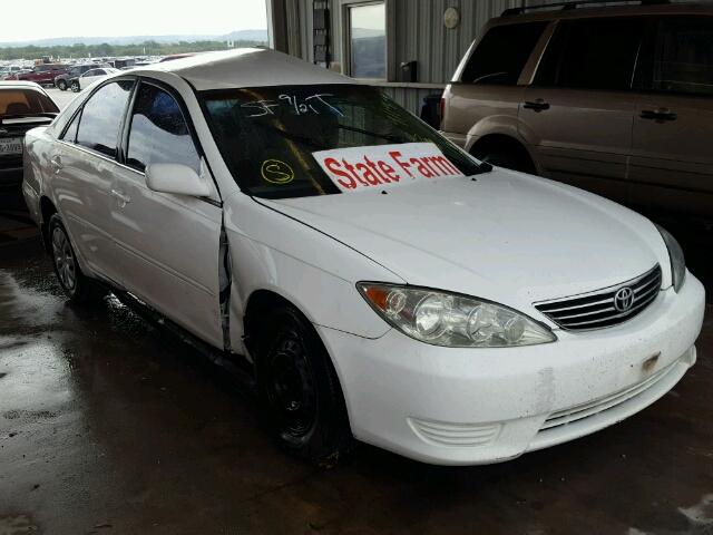 4T1BE32K55U549022 - 2005 TOYOTA CAMRY WHITE photo 1