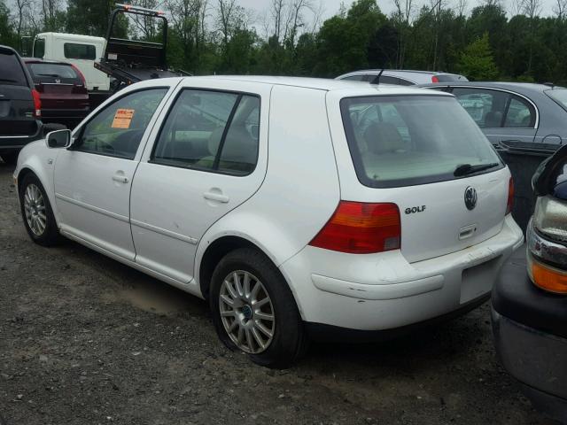 9BWGK61J334014545 - 2003 VOLKSWAGEN GOLF GLS WHITE photo 3