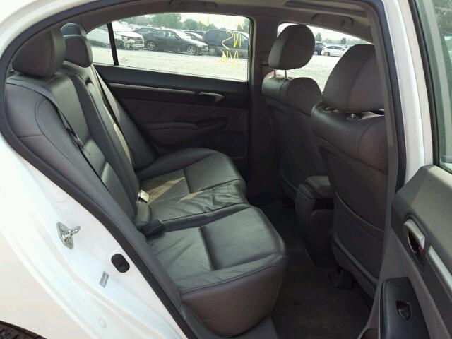 2HGFA16089H017952 - 2009 HONDA CIVIC EXL 白色 照片 6