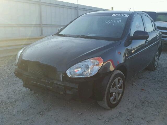 KMHCN4AC4BU541476 - 2011 HYUNDAI ACCENT CHARCOAL photo 2