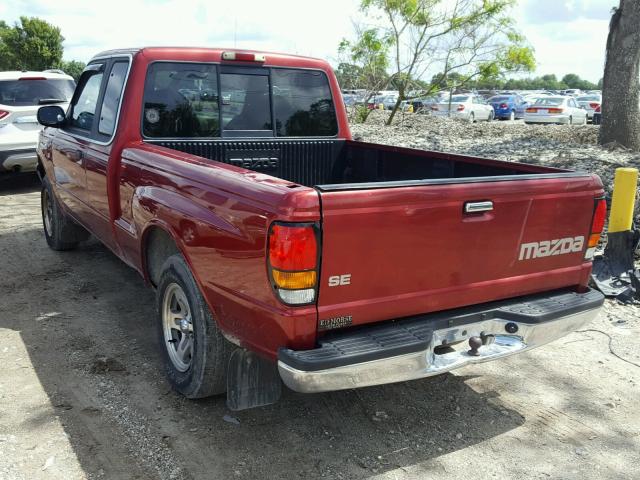 4F4YR16C8WTM02217 - 1998 MAZDA B2500 CAB RED photo 3