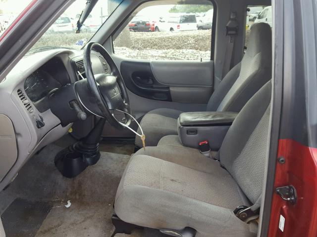 4F4YR16C8WTM02217 - 1998 MAZDA B2500 CAB RED photo 5