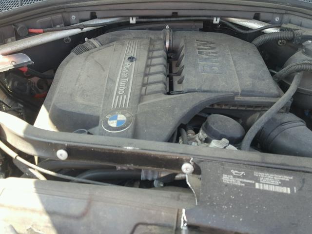 5UXWX7C51BL730019 - 2011 BMW X3 XDRIVE3 GRAY photo 7