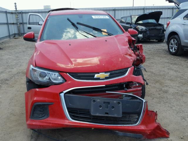 1G1JB5SHXH4148152 - 2017 CHEVROLET SONIC LS 红色 照片 7