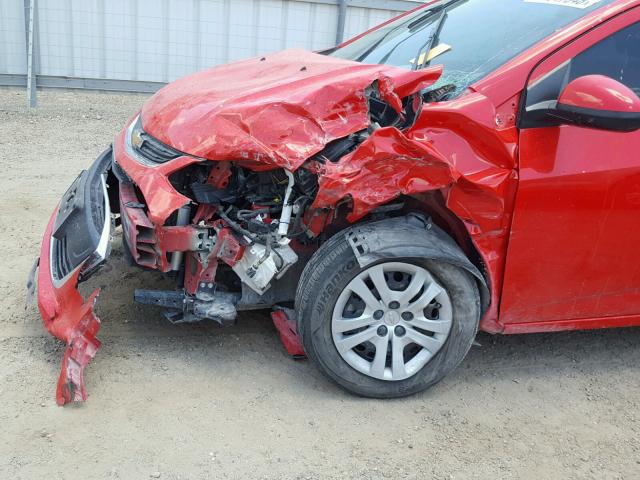 1G1JB5SHXH4148152 - 2017 CHEVROLET SONIC LS 红色 照片 9