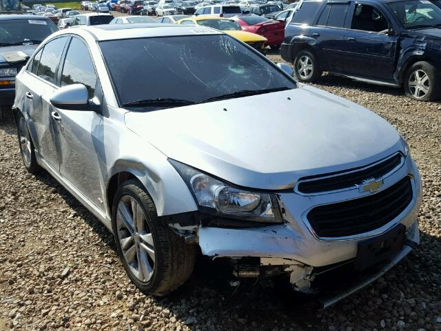 1G1PG5SB3F7223745 - 2015 CHEVROLET CRUZE LTZ SILVER photo 1