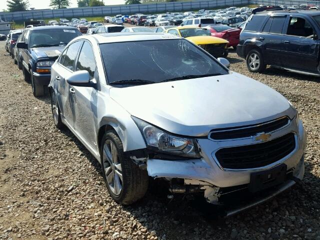 1G1PG5SB3F7223745 - 2015 CHEVROLET CRUZE LTZ SILVER photo 9