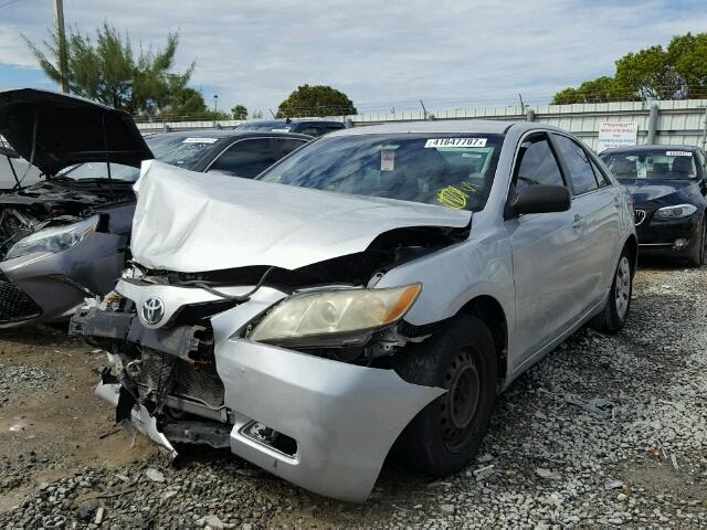 4T1BE46K89U265650 - 2009 TOYOTA CAMRY BASE SILVER photo 2