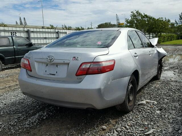 4T1BE46K89U265650 - 2009 TOYOTA CAMRY BASE SILVER photo 4