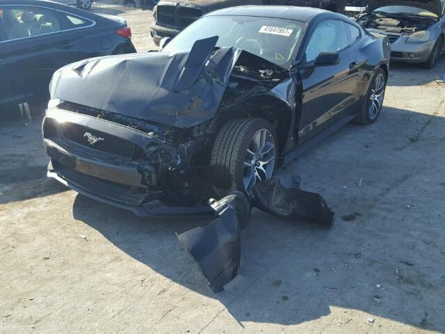 1FA6P8CF7H5332591 - 2017 FORD MUSTANG GT BLACK photo 2