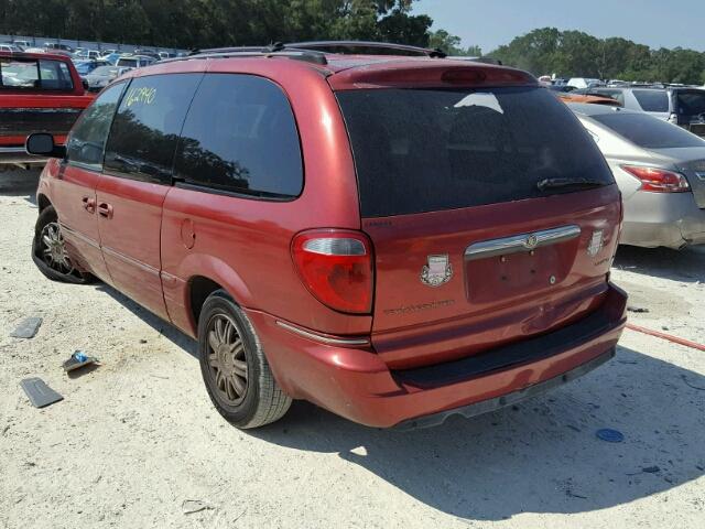 2A4GP64L36R640195 - 2006 CHRYSLER TOWN & COU RED photo 3