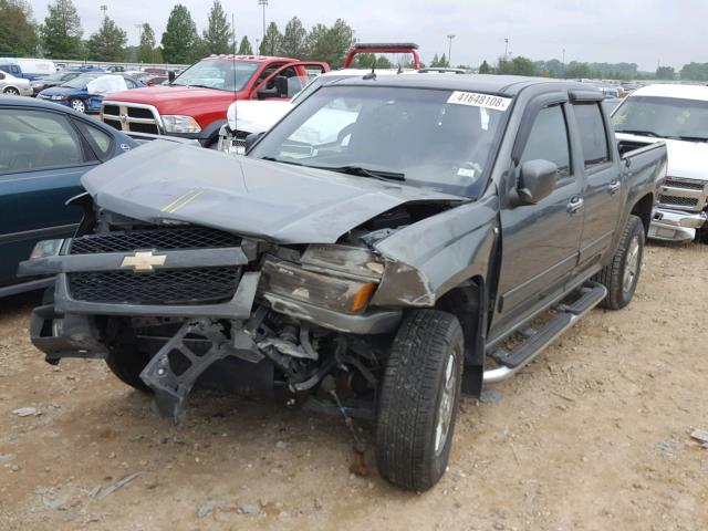 1GCHTCFP2B8139602 - 2011 CHEVROLET COLORADO L GRAY photo 2