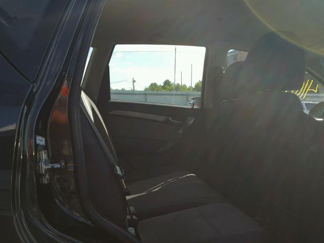 KL1TD66E09B395443 - 2009 CHEVROLET AVEO LS BLACK photo 6