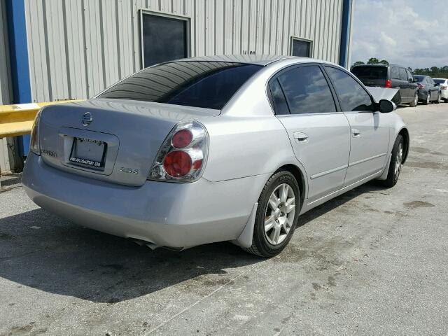 1N4AL11D36N456255 - 2006 NISSAN ALTIMA S SILVER photo 4