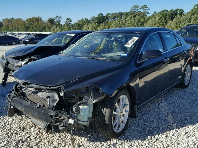 1G1ZE5E16BF313764 - 2011 CHEVROLET MALIBU LTZ BLACK photo 2