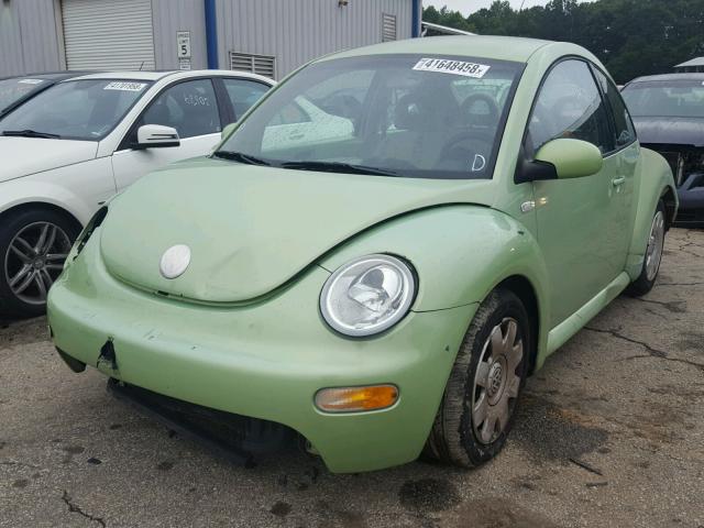 3VWCB21C62M436019 - 2002 VOLKSWAGEN NEW BEETLE 绿色 照片 2