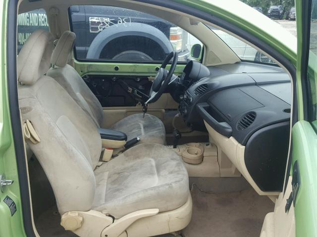 3VWCB21C62M436019 - 2002 VOLKSWAGEN NEW BEETLE 绿色 照片 5