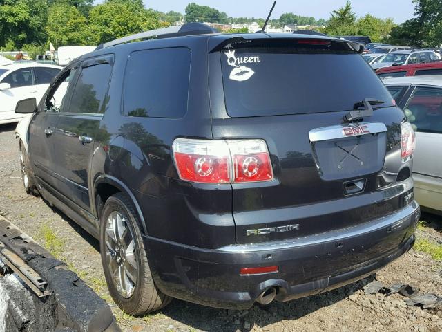 1GKKVTED1BJ236570 - 2011 GMC ACADIA DEN BLACK photo 3