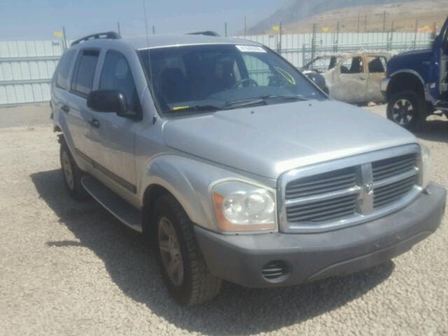 1D4HB38N65F595393 - 2005 DODGE DURANGO ST SILVER photo 1