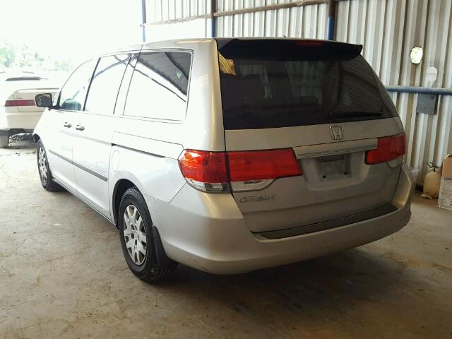 5FNRL38218B083229 - 2008 HONDA ODYSSEY LX SILVER photo 3