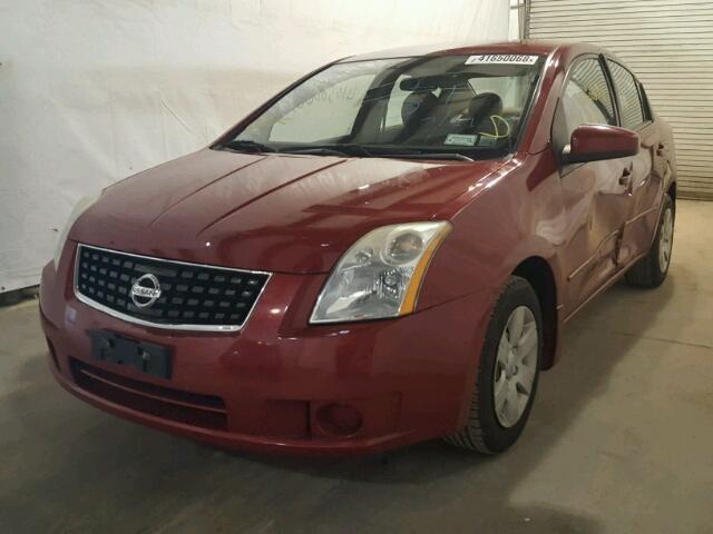 3N1AB61E69L614050 - 2009 NISSAN SENTRA 2.0 MAROON photo 10