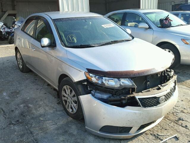 KNAFT4A2XC5493859 - 2012 KIA FORTE LX SILVER photo 1