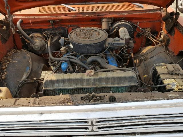 D14AF3S165175 - 1973 DODGE 100 ORANGE photo 7