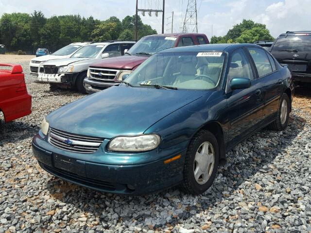 1G1NE52JXY6180244 - 2000 CHEVROLET MALIBU LS მწვანე ფოტო 2