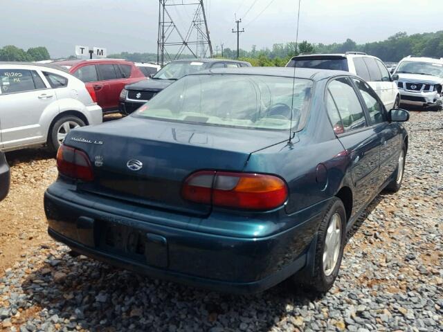 1G1NE52JXY6180244 - 2000 CHEVROLET MALIBU LS მწვანე ფოტო 4