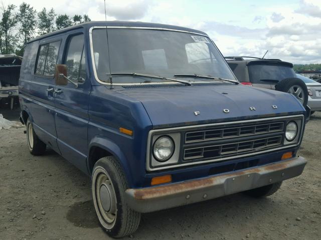 E04BBCA1587 - 1978 FORD VAN BLUE photo 1