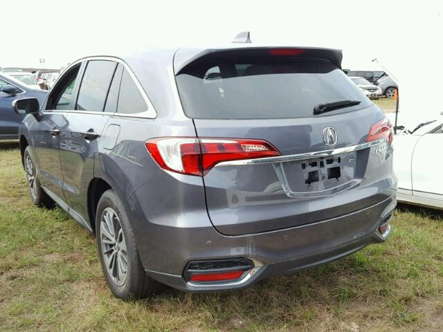 5J8TB3H74HL012688 - 2017 ACURA RDX GRAY photo 3