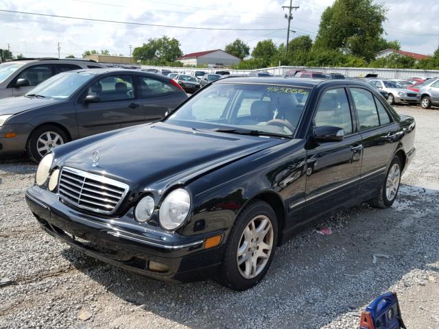 WDBJF70J12B480415 - 2002 MERCEDES-BENZ E 430 BLACK photo 2