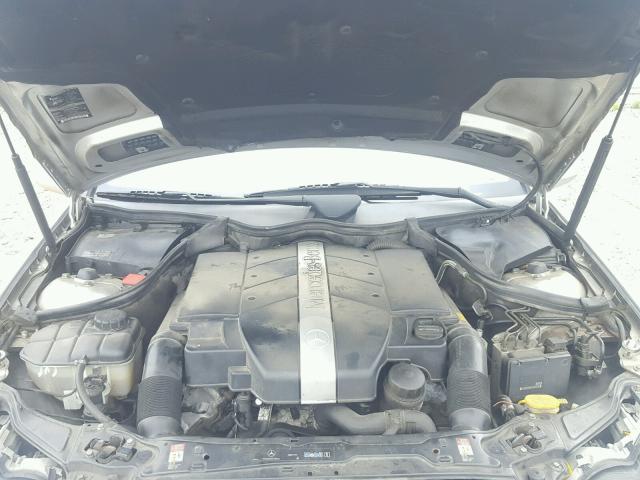 WDBRH81J93F416859 - 2003 MERCEDES-BENZ C 240 SPOR SILVER photo 7