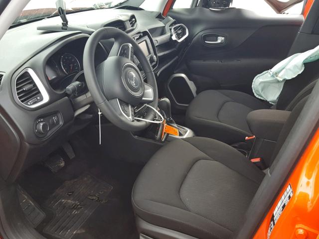 ZACCJBAB1JPH11482 - 2018 JEEP RENEGADE S ნარინჯისფერი ფოტო 5