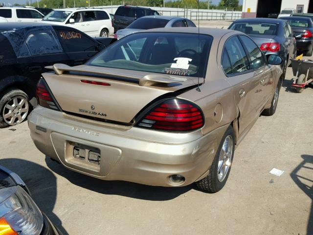 1G2NE52E95M248314 - 2005 PONTIAC GRAND AM S 棕色 照片 4