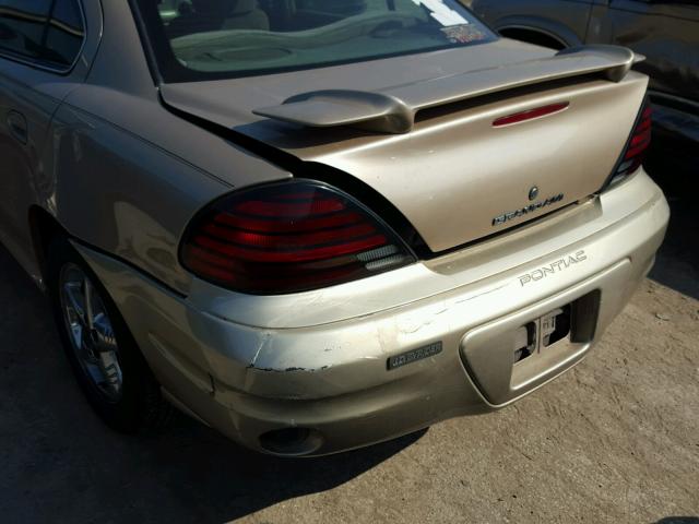 1G2NE52E95M248314 - 2005 PONTIAC GRAND AM S 棕色 照片 9