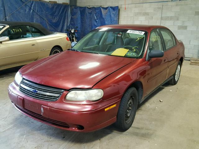 1G1ND52J92M628799 - 2002 CHEVROLET MALIBU MAROON photo 2