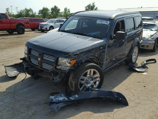 1D4PU4GK2BW572126 - 2011 DODGE NITRO HEAT BLACK photo 2