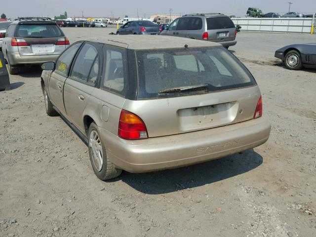 1G8ZJ8272XZ256119 - 1999 SATURN SW2 GOLD photo 3
